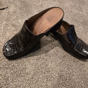 AEROSOLES Brown Loafers Slip-Ons